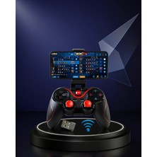 Ecruz Çift Analog Joystickli 14 Tuşlu Bluetooth Oyun Kumandası