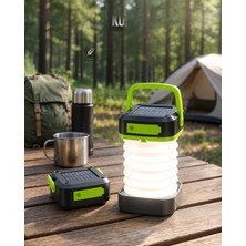 Ecruz Katlanabilir 3 Kademeli LED Kamp Lambası 1200 Mah