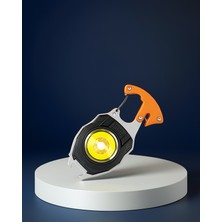 Taşınabilir LED Işıklı Anahtarlık USB Şarjlı