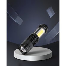 Ecruz Mini LED El Feneri 2000 Lümen Su Geçirmez