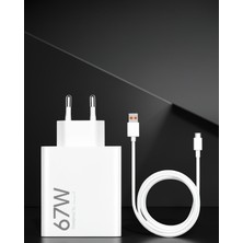 Ecruz 67W Hızlı Şarj Adaptörü Turbo Type-C Kablo