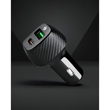 Ecruz 38W USB Type-C Girişli Araç Şarj Cihazı