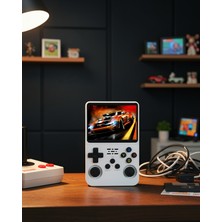 Ecruz Taşınabilir Retro Oyun Konsolu 64 Bit Işlemci ve Çift Kart Girişi