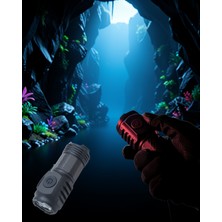 Ecruz Mini El Feneri 3 LED Type-C Şarjlı