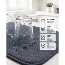 Ecruz Katlanabilir Bulaşık Kurutma Matı 40X60 cm Uczzbulaşıkmatı-4