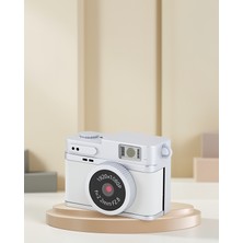 Ecruz Cep Boy Vintage Dijital Kamera LED Destekli 1080P