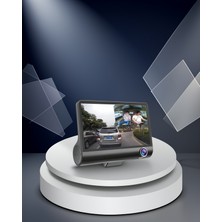 Ecruz Araç Dvr Kamerası 3 Kamera 170° Geniş Açılı Full Hd Park Modülü ile