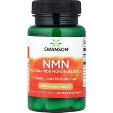 Swanson Vitamins, Nmn, 300 Mg, 30 Veg Capsules