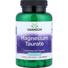 Swanson Vitamins, Magnesium Taurate, 100 Mg, 120 Tablets