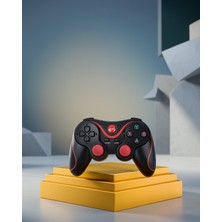 Ecruz Kablosuz Bluetooth Gamepad Titreşimli Ergonomik Tasarım