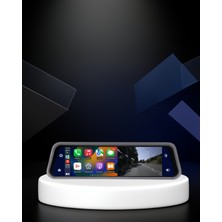 Ecruz 10 Inç Tam Dokunmatik Dikiz Aynası Kamera Full Hd