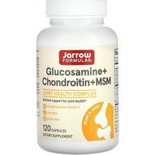 Jarrow Formulas, Glucosamine + Chondroitin + Msm, 120 Capsules