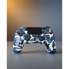 Ecruz Ps4 Kablosuz Oyun Kolu Kamuflaj Desenli