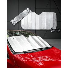 Ecruz Katlanabilir Ön Cam Güneşliği Isı Yansıtıcı Dacia Duster Honda Civic Ford Focus