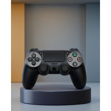 Ecruz Titreşimli Kablosuz Oyun Kolu Ps4 Pc Mobil Tablet Steam Uyumlu