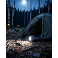 Ecruz 3 LED El Feneri 5 Modlu Metal Klipsli
