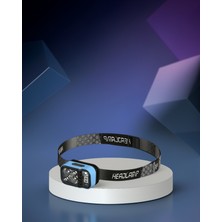 Ecruz LED Kafa Feneri 3 Renk Seçeneği Type-C Şarjlı