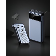 Ecruz 20.000 Mah Dijital Göstergeli USB Şarj Cihazı Hızlı Şarj