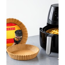 Ecruz 100 Lü Yağ Geçirmez Airfryer Pişirme Kağıdı