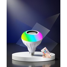 Ecruz Bluetooth Hoparlörlü LED Ampul E27 12W