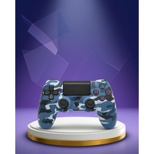 Ecruz Ps4 Kablosuz Oyun Kolu Ergonomik Tasarım Gecikmesiz Bağlantı