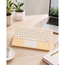 Ecruz Bluetooth Klavye Touchpad Kablosuz Q Model