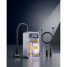 Ecruz Taşınabilir Lastik Pompası 6000MAH 150 Psı
