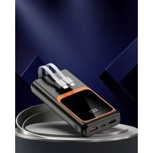 Ecruz 20000 Mah Çok Kablolu Hızlı Şarjlı Powerbank