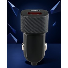 Ecruz Araç Içi Hızlı Şarj Soketi 38W Type-C USB