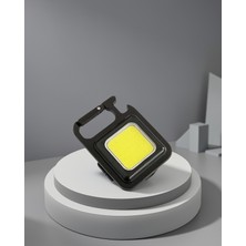 Ecruz Mini 800 Lümen LED El Feneri USB Şarjlı 3 Kademeli Işık