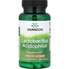 Swanson Vitamins, Lactobacillus Acidophilus, 1 Billion Cfu, 100 Capsules