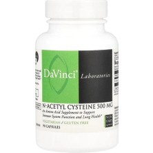 Da Vinci Labs Davinci Laboratories, N-Acetyl Cysteine, 500 Mg, 90 Capsules