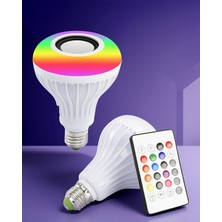 Ecruz Bluetooth Hoparlör ve LED Lamba E27