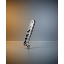 Ecruz 4 Çıkışlı USB ve Type-C Priz 3402