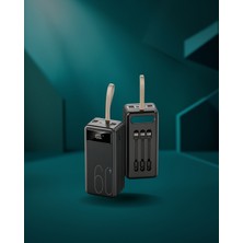 Ecruz Powerbank 60.000 Mah Hızlı Şarjlı 4 Cihazlı