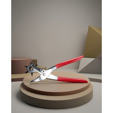 Ecruz 6 Başlıklı Kemer Delme Pense Paslanmaz Çelik 2-4.5 mm