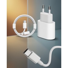 Ecruz Usb-C Hızlı Şarj Kablosu 25W Beyaz