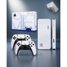Ecruz Game Stick 4K Retro Oyun Konsolu 20000+ Oyun Dahil