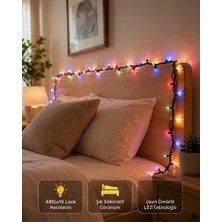 Ecruz Şeffaf Kablo 5 M 50 LED Dekor Işık XUCZZZ5MLEDIŞIKRENKLİ-3-1-1