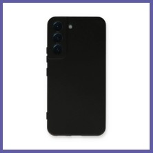 Nida Samsung Galaxy S23 Plus Uyumlu Kılıf Nano Içi Kadife Silikon - Siyah Nıda
