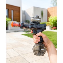 Ecruz Otomatik Su Tabancası Şarjlı LED Işıklı Uczzsutabancası-4