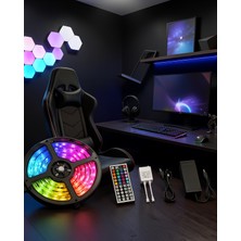 Ecruz 5 Metre Rgb LED Şerit Kumandalı 5050