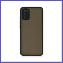 Nida Samsung Galaxy A03S Uyumlu Kılıf Montreal Silikon Kapak - Siyah Nıda