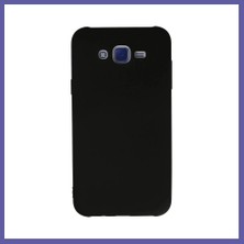 Nida Samsung Galaxy J7 Uyumlu Kılıf Nano Içi Kadife Silikon - Siyah Nıda