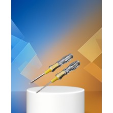 Ecruz Neon Işıklı Elektrik Kontrol Kalemi 110-220V
