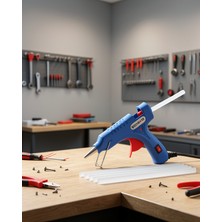 Ecruz 20W Kompakt Silikon Tabancası 7.5 mm Uyumlu 5 Adet Hediye Silikon