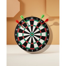 Ecruz 17 Inç Dart Tahtası Seti 4 Ok Dahil