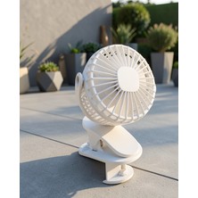 Ecruz Taşınabilir USB Fan 360 Derece Dönebilen Başlık