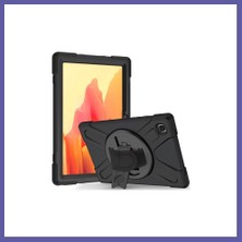 Nida Samsung Galaxy T220 Tab A7 Lite 8.7 Kılıf Amazing Tablet Kapak - Siyah Nıda