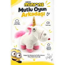 Happy Pet Minions So Fluffy Unicorn Lisanslı Peluş Köpek Oyuncağı